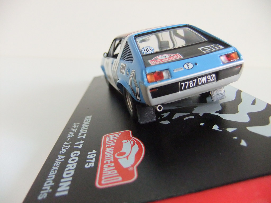 RENAULT 17 GORDINI / Rallye MonteCarlo 1975 ALTAYA Flickr