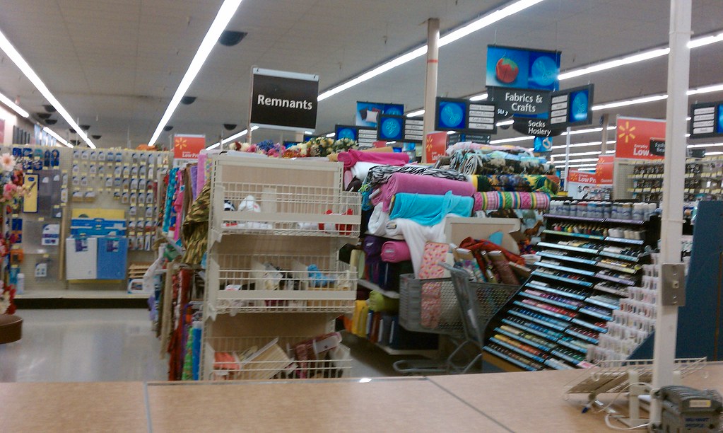 WalMart Blue Earth, Minnesota Fabrics & Crafts Flickr