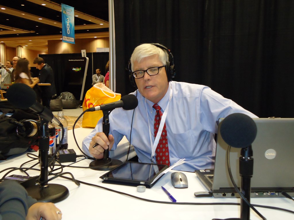 DSC00077 Hugh Hewitt on the radio. Jeremy Vaught Flickr