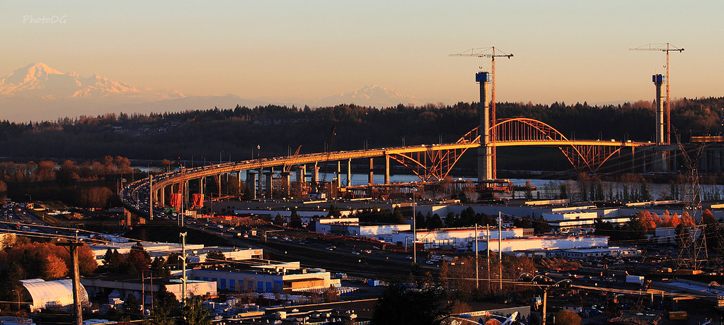 Construction of New Port Mann Bridge, Metro Vancouver BC 1… Flickr