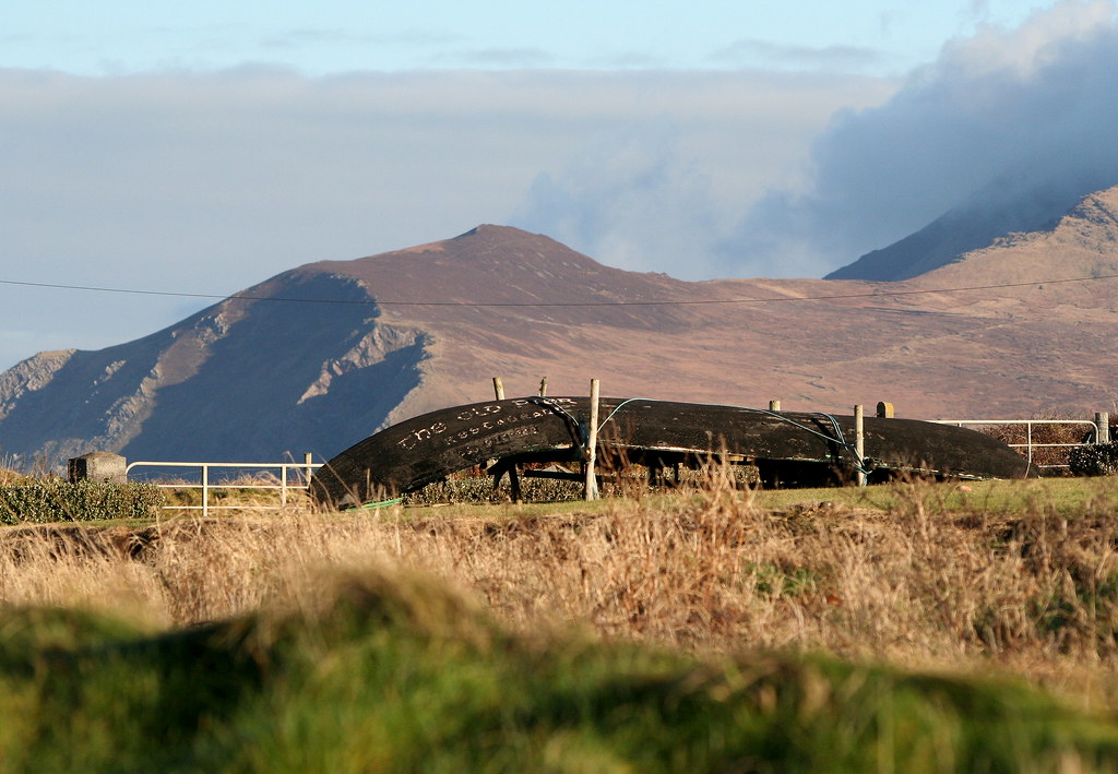 Kerry Hills View from Dooneen pier, Dingle Peninsula, Kerr… Flickr