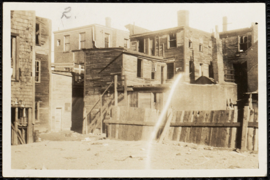 Rear of buildings on Exchange Court, Charlestown File name… Flickr