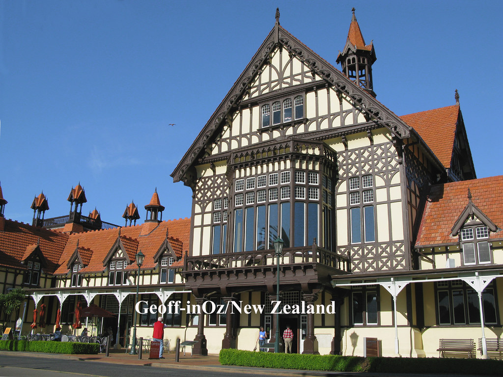 Bath House (fmr), Government Gardens, Rotorua, NZ Construc… Flickr