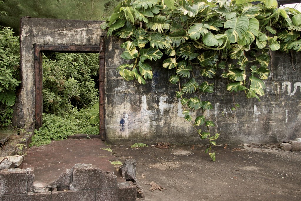 in or out abandoned structure on the big island of hawaii.… Flickr