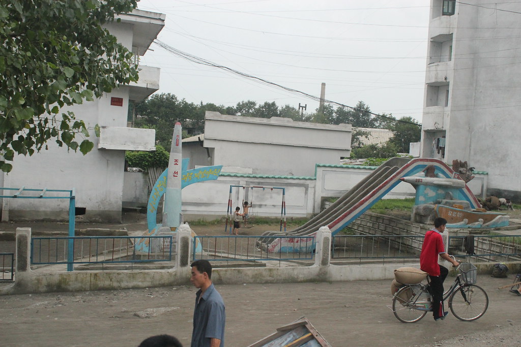 Playground in Kowon North Korea Raymond Cunningham Flickr