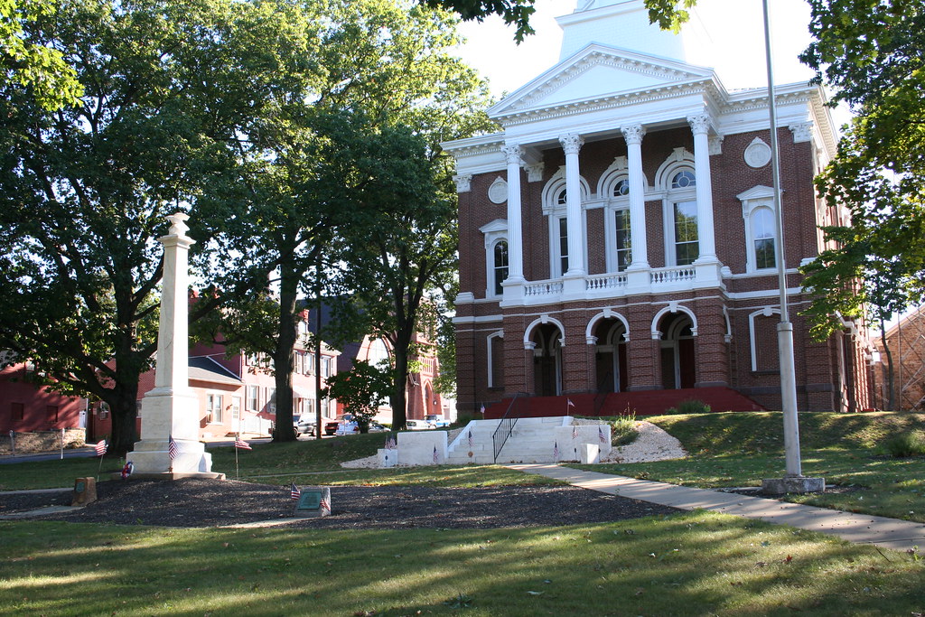 IMG_5130 Juniata County courthouse, Mifflintown, PA. (I be… Flickr