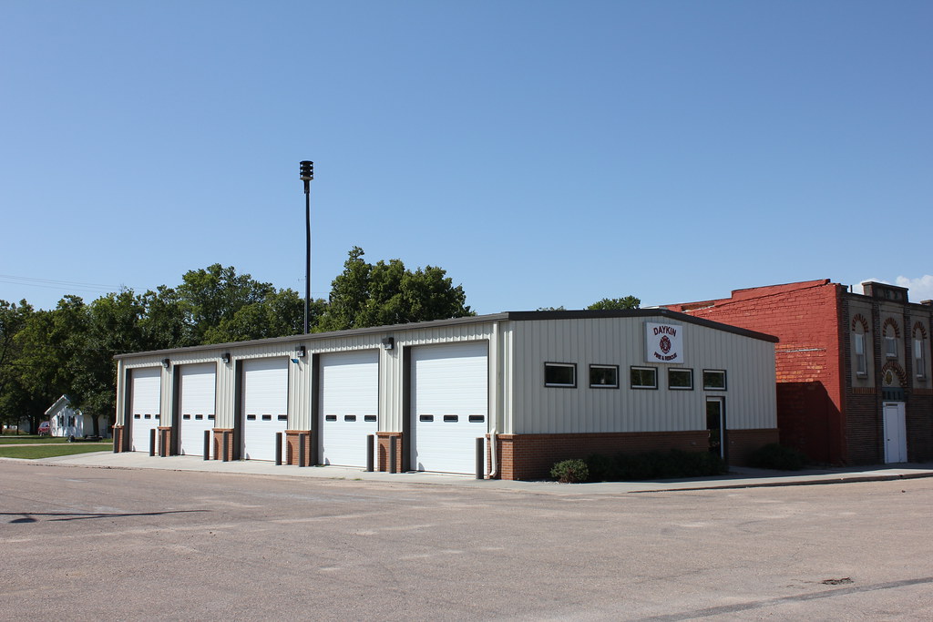 Fire Station Daykin, NE Tom McLaughlin Flickr