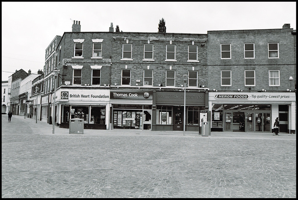 Gainsborough Market Place Looking SouthWest The three b… Flickr