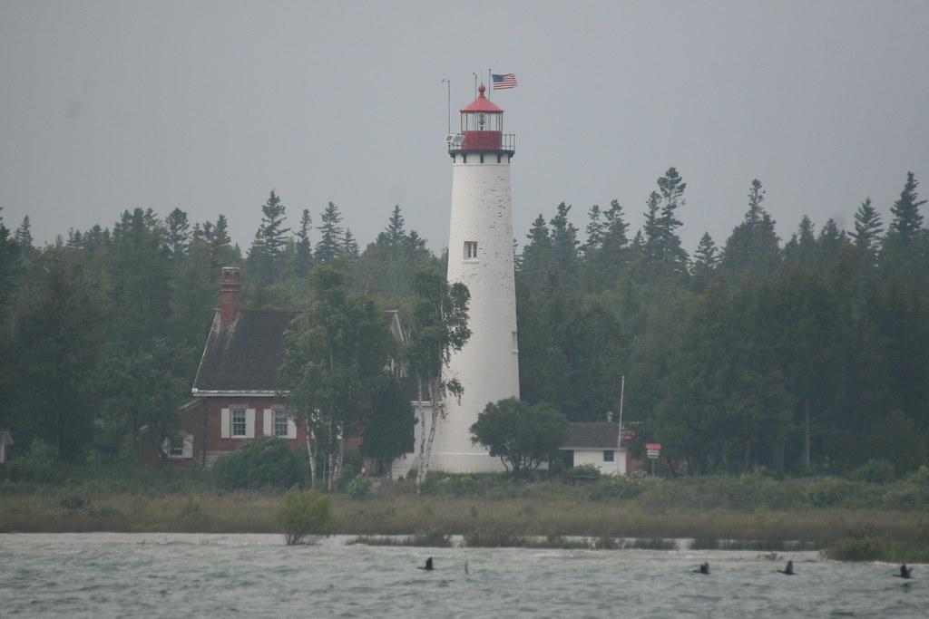 St.Helena Island Lighthouse St.Helena Island Lake Michigan… Flickr