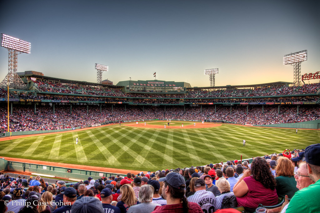 In The Bleachers Fenway Park Phil Cohen Flickr