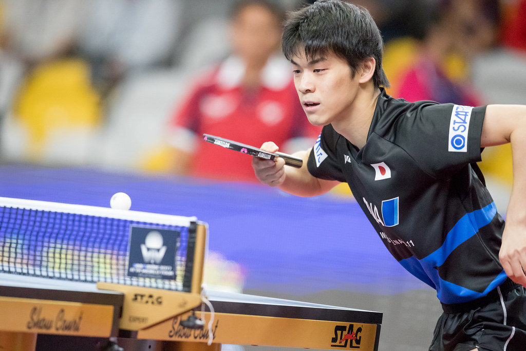 YOSHIDA, Masaki Day 4 action from the 2017 Australian Tabl… Flickr
