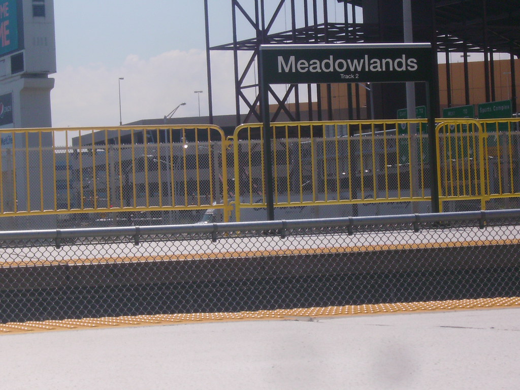 Meadowlands (New Jersey Transit station) Flickr