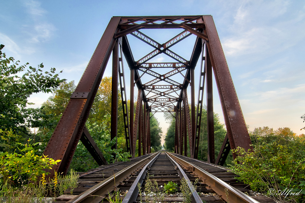 Old Railroad Bridge Alfred Kypta Flickr