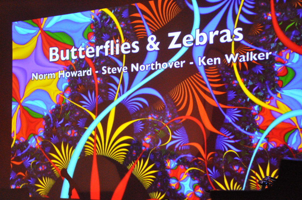 Butterflies & Zebras at Club SAW Andrew Carver Flickr
