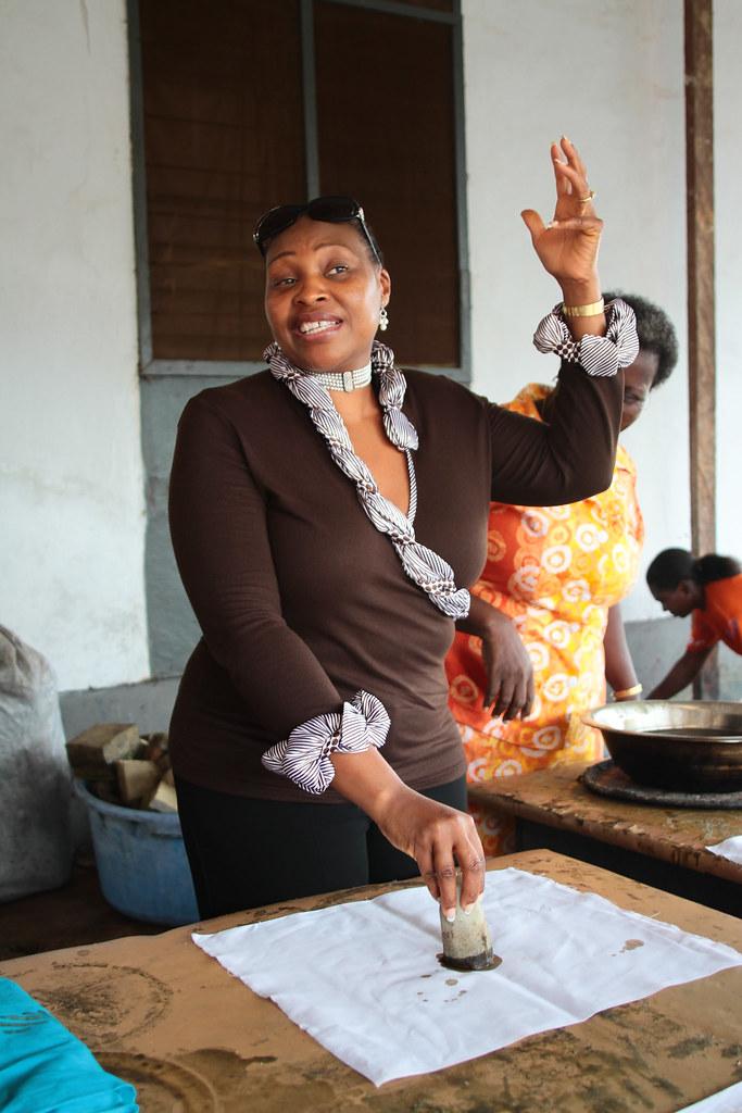 EdTek Batiks site visit in Accra, Ghana Edtek Batiks is ru… Flickr