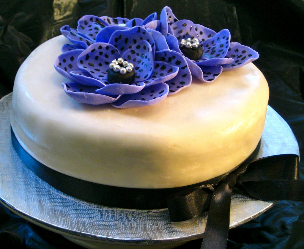 Anemone Flower Cake Tanya Hayat Flickr