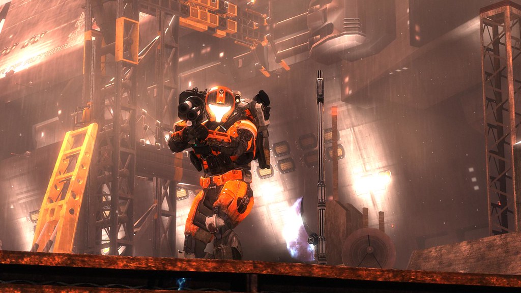 Frog blast the vent core "I'm ready! How 'bout you