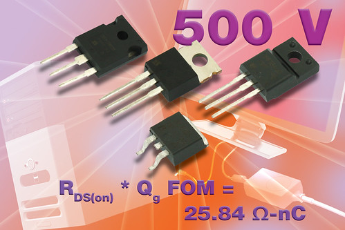 New 500 V Vishay Siliconix N-Channel Power MOSFETs Feature… | Flickr