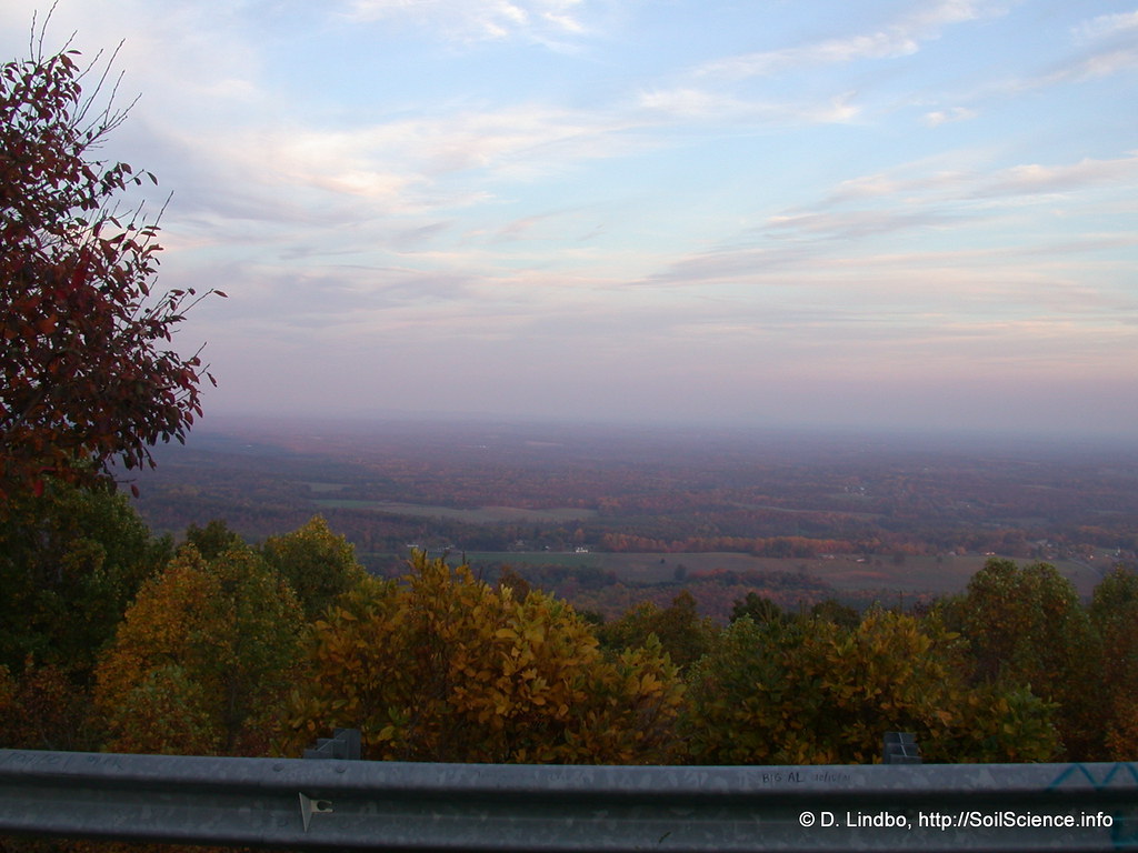 The Piedmont region of North Carolina as seen from the Blu… Flickr