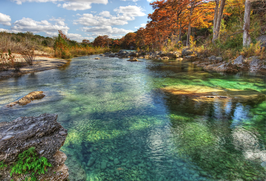 The Emerald pools of the Frio River (HDR) Garner State Par… Flickr