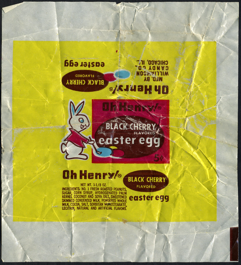 Williamsons Oh Henry! Black Cherry Easter Egg candy wr… Flickr
