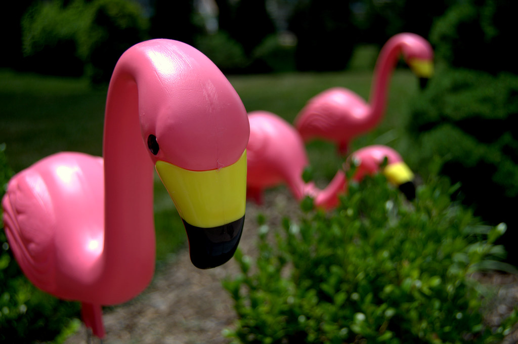 tacky Lawn ornaments for Father's Day gifts started as a j… Flickr