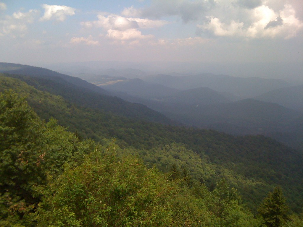 zzc. View from Bald Knob Observation Deck I know, I know..… Flickr