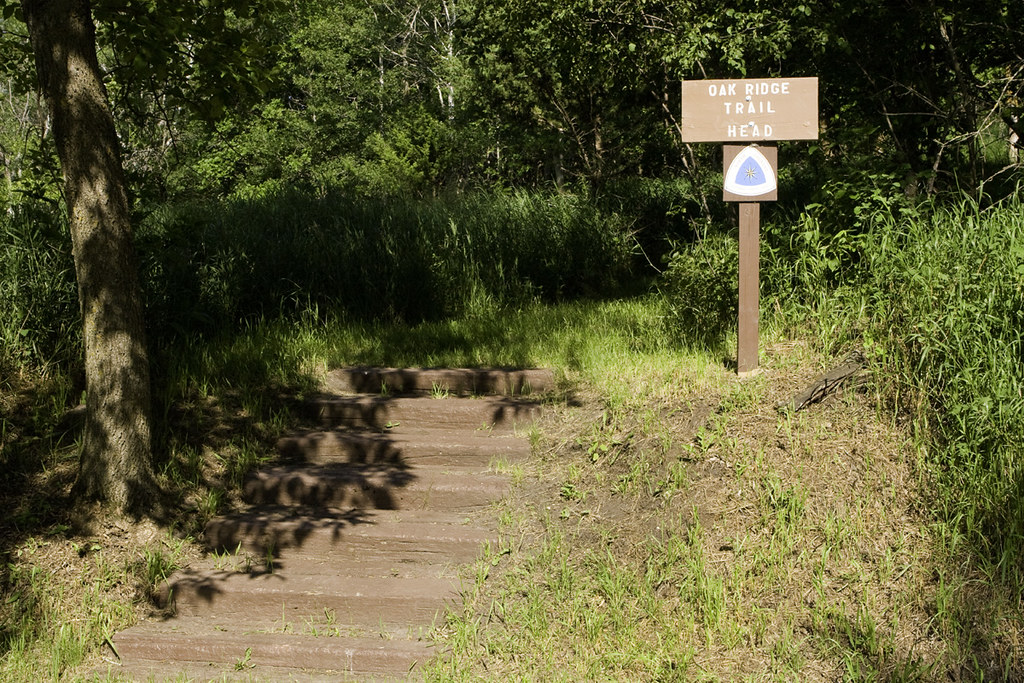 Sheyenne State forest Adventure Trailhead at Sheyenne st… Flickr