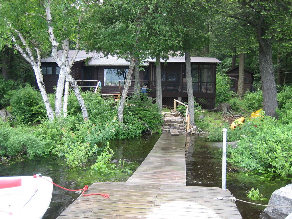 Long Lake Cabin This cabin is nine miles by boat from the … Flickr