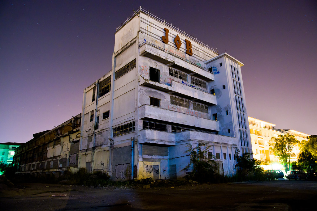 Urbex nocturne Job Toulouse Approche discrète de l'ancie… Flickr