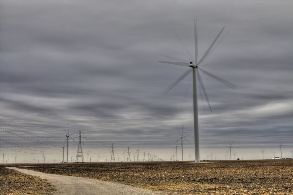 The Wind Farms of Indiana Wind Turbines located near Inter… Flickr