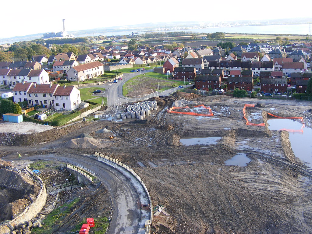 Kincardine High Flats Development Site Preparing what wa… Flickr