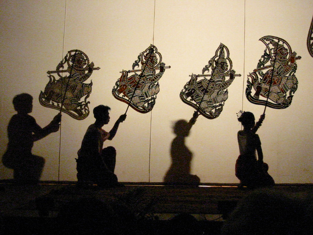 Shadow Puppets, Sovanna Phum Theatre, Phnom Penh Pigalle Flickr