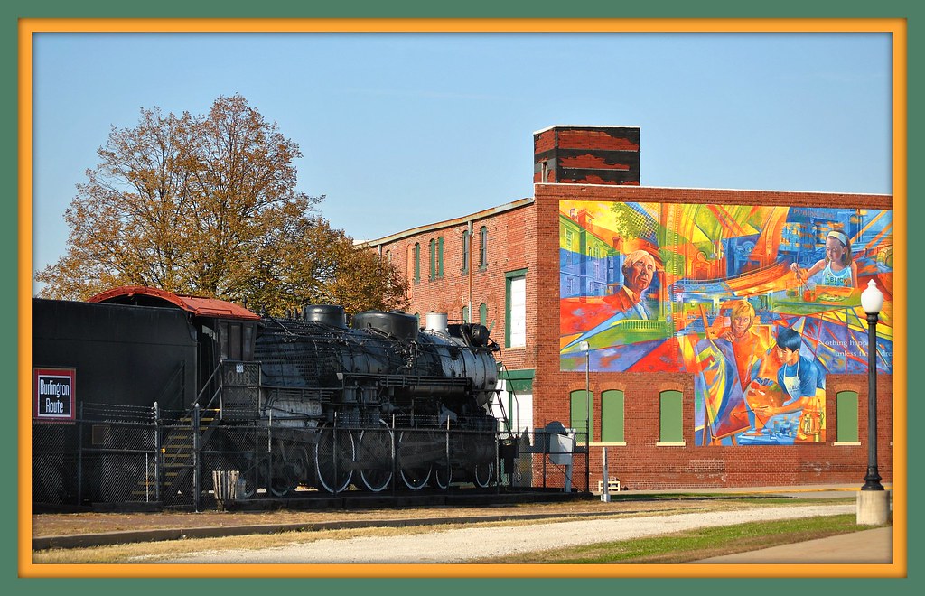 California Zephyr at Galesburg Illinois The City of Galesb… Flickr