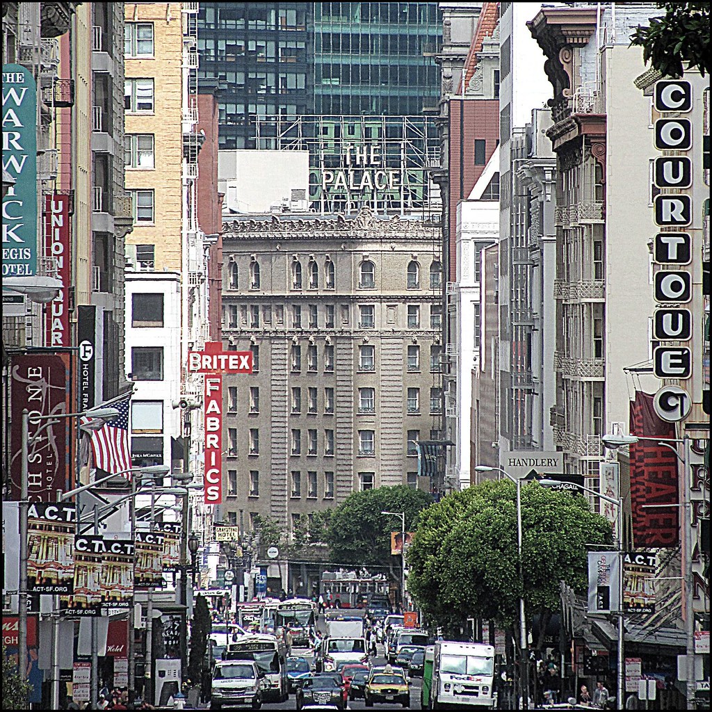 Geary Street SAN FRANCISCO Mark Denton Flickr