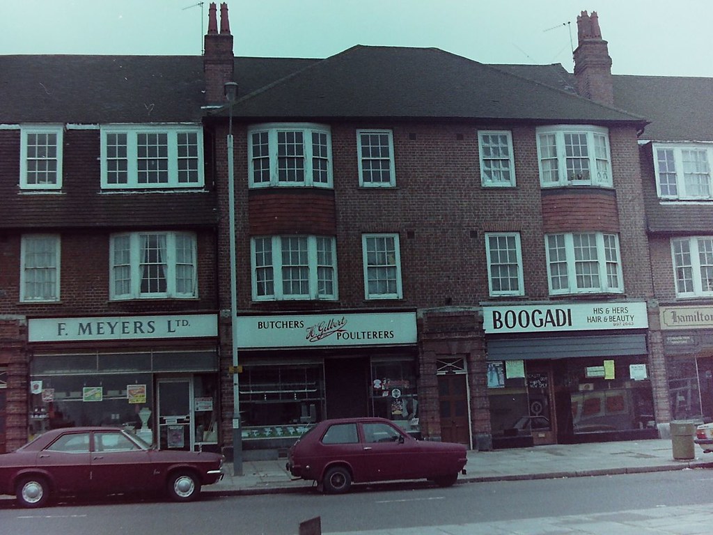Pitshanger Lane 1982 Shops that have changed, still greeng… Flickr