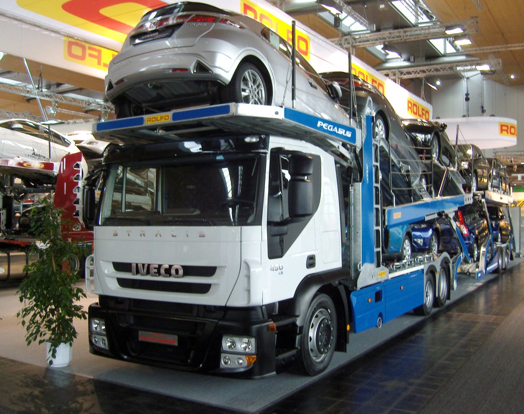 Autotransporter IVECO Stralis 450 auf der