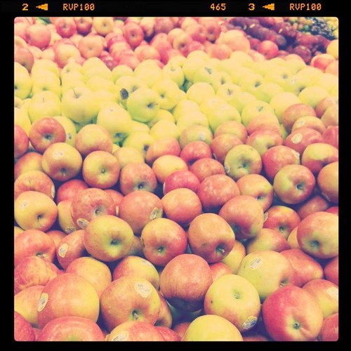 Fruit Brute Bushels and bushels of apples at Whole Foods. vmcampos