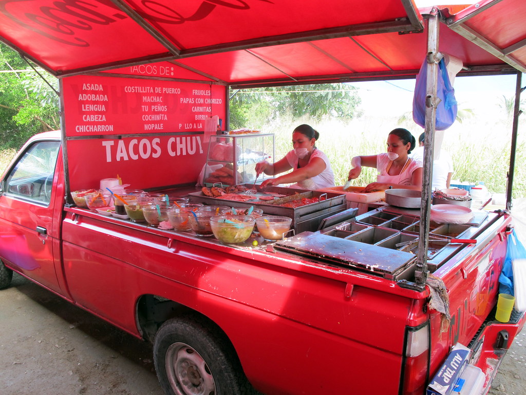 Taco Truck It's amazing how they converted the back of the… Flickr