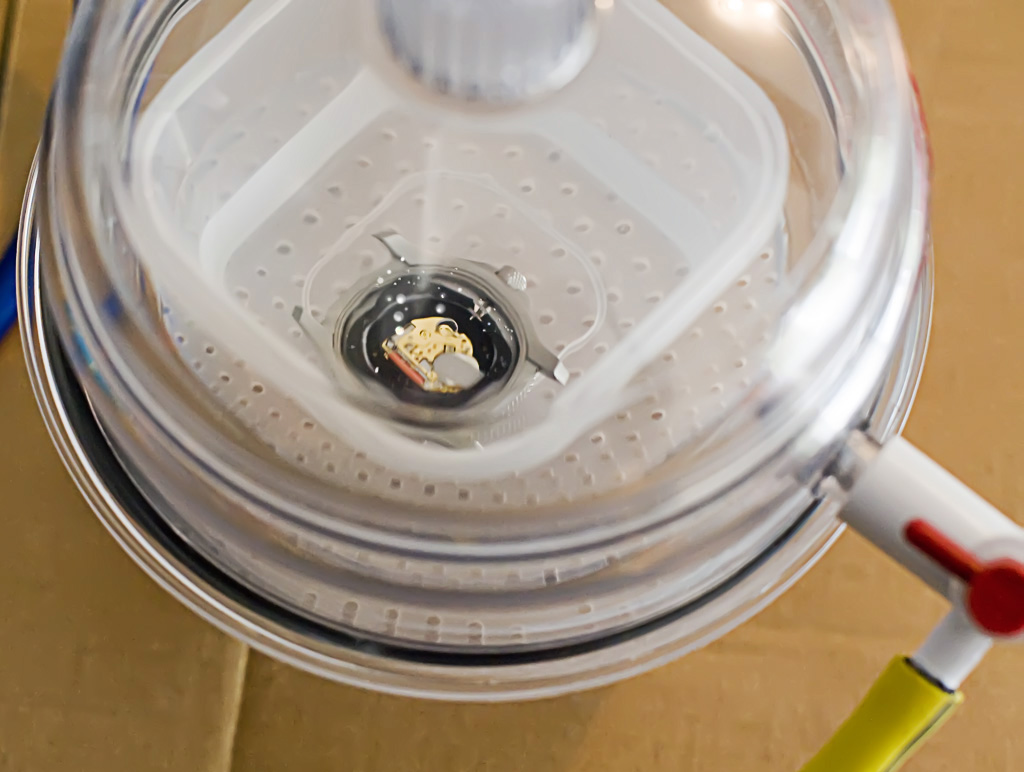 Vacuum chamber bubbles rise from vacuum impregnation Flickr