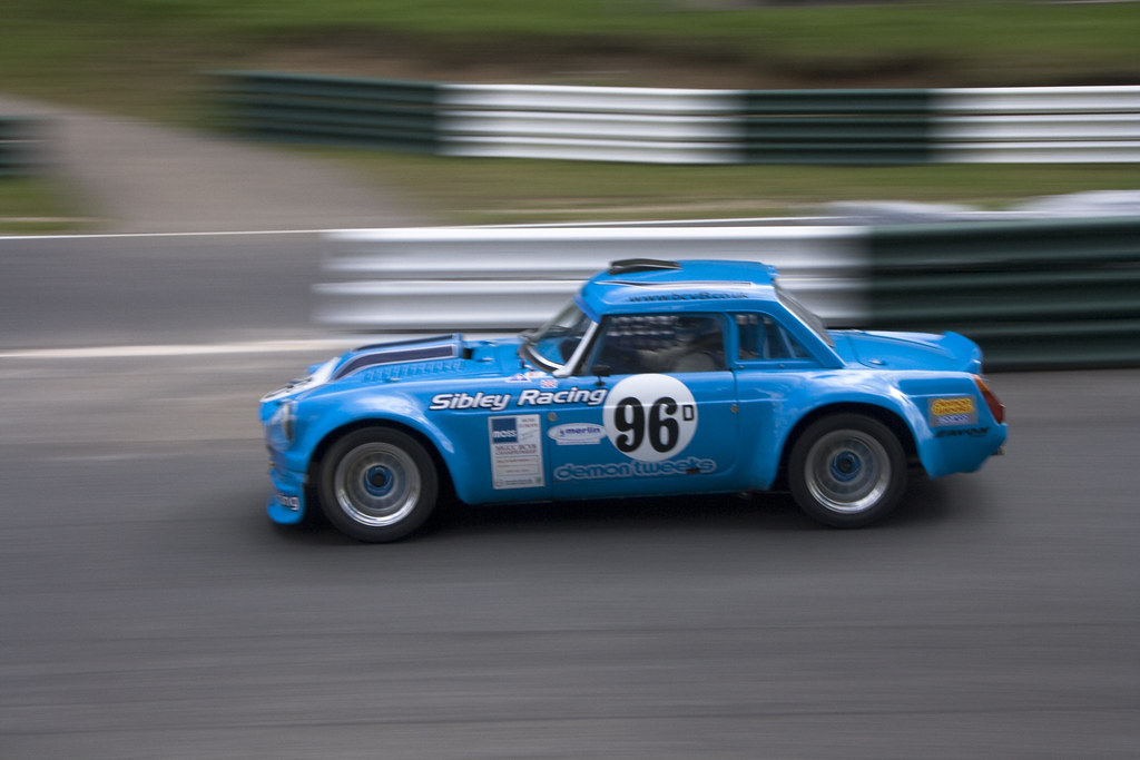 Sibley Racing MG B Roadster V8 Car 96 driven to victory by… Flickr