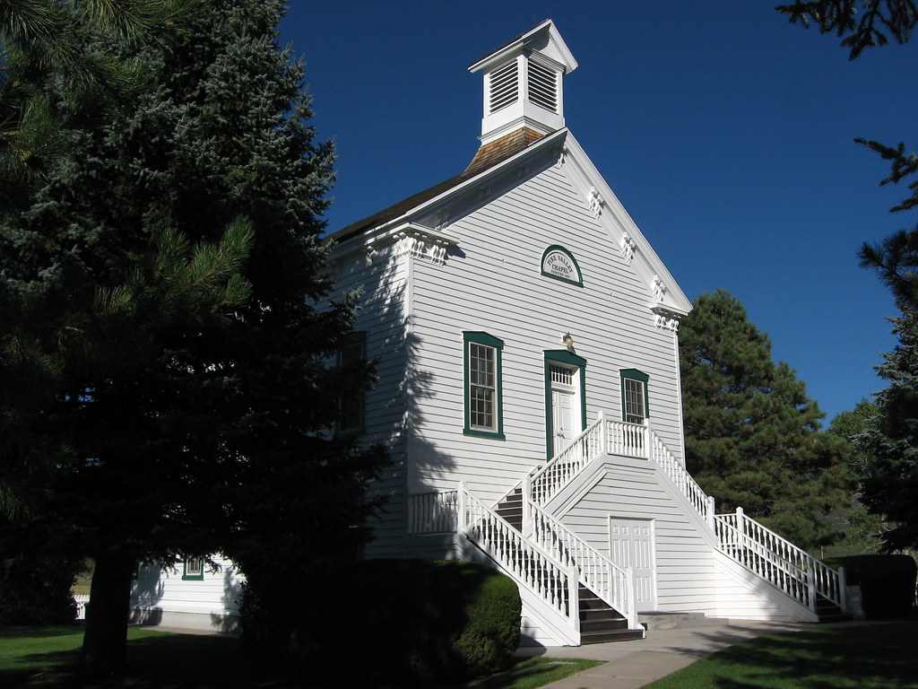 Pine Valley, Utah (11) The Pine Valley Chapel and Tithing … Flickr
