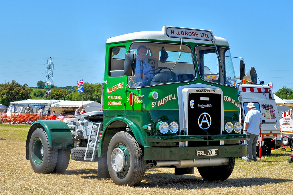 Atkinson Borderer Tractor Unit Gardner 180 I saw this when… Flickr