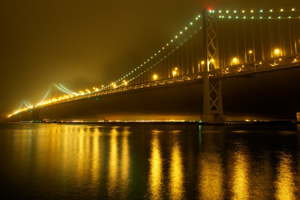 bay bridge lights element56 Flickr