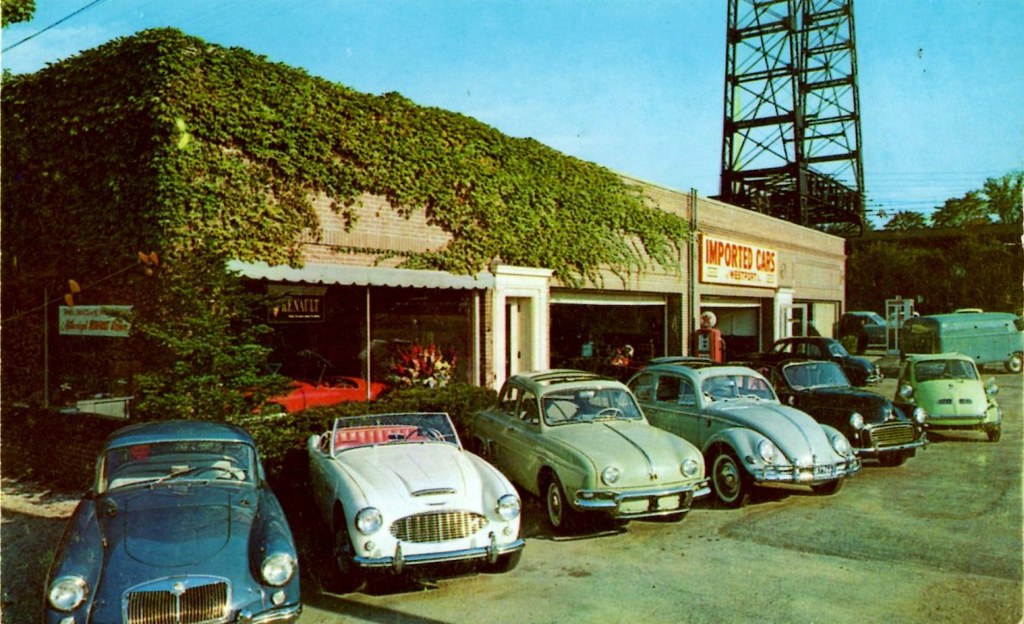 Imported Cars of Westport, Westport, CT, 1950s "Directly a… Flickr