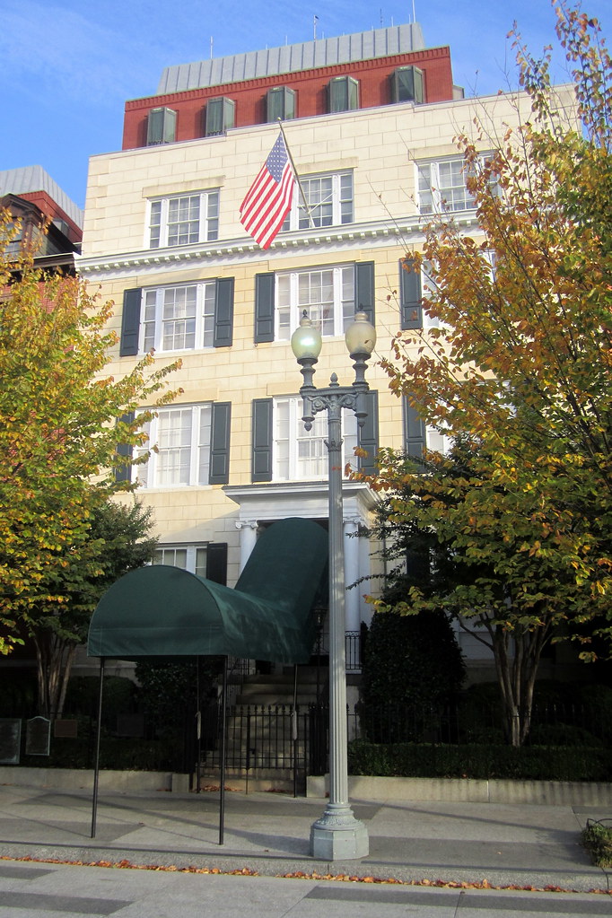Washington DC Blair House The Blair House, at 1651 Pennsy… Flickr