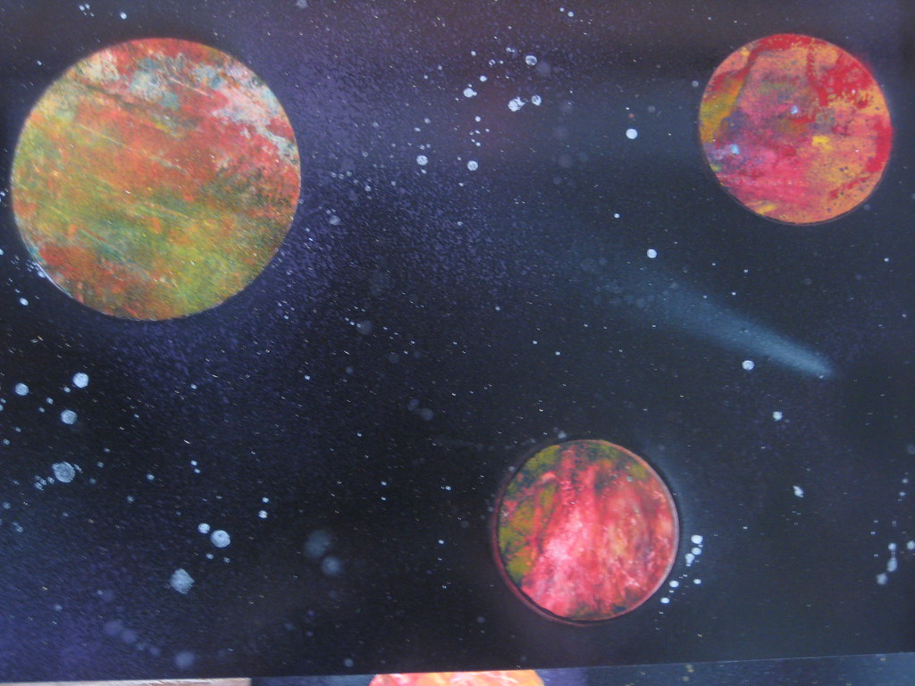 Class Spray Paint Art Art & DIY Club Flickr