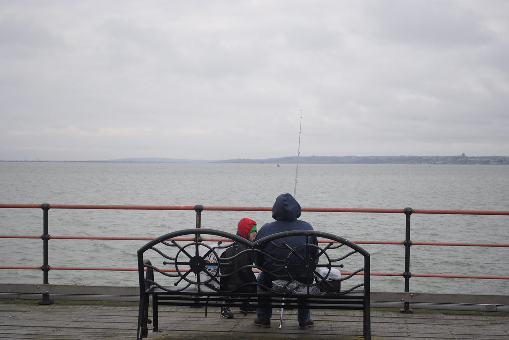 Fishing Southend Pier Genevieve Flickr