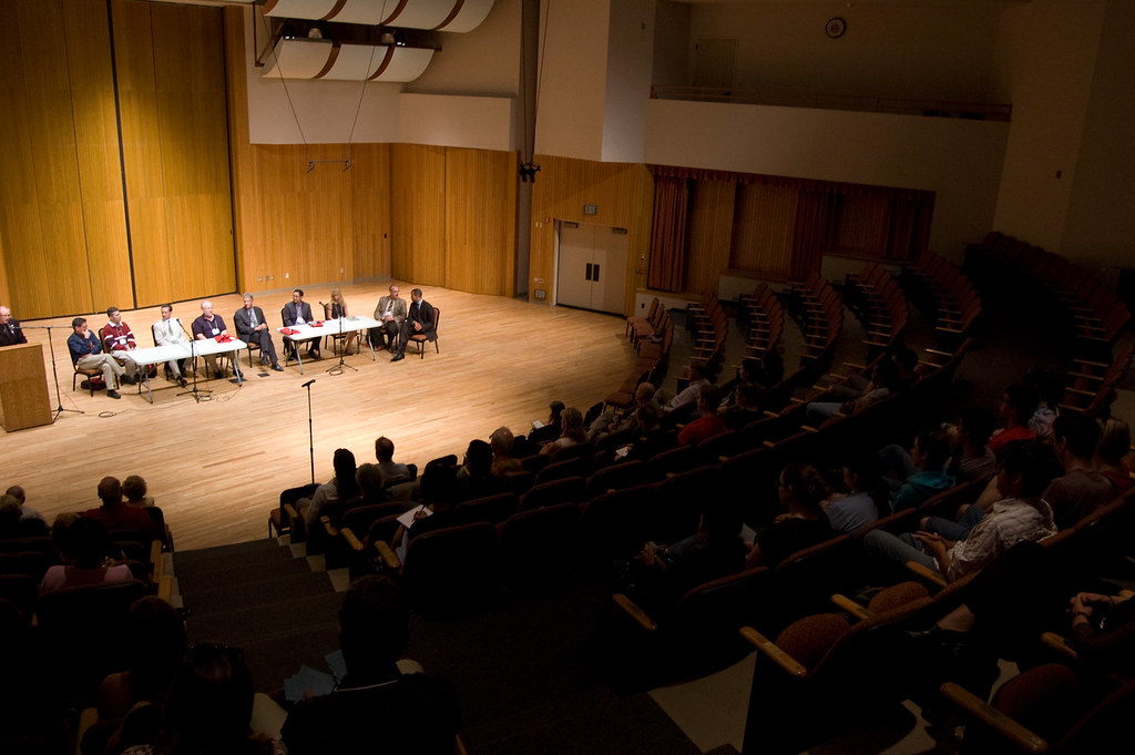 Music Panel (left to right Music Department Chair Michae… Flickr