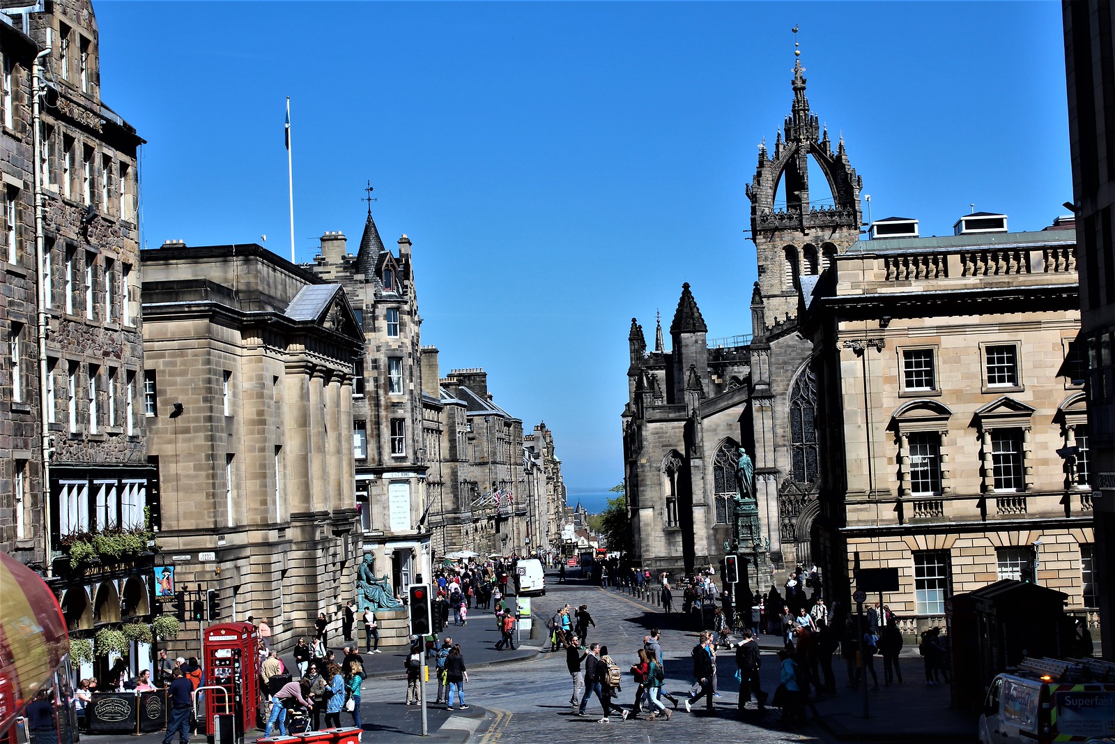 Edinburgh's Royal Mile, an eclectic collection of fascinating historic